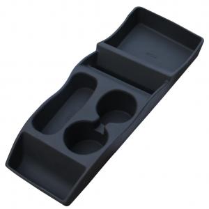 Best Topfit Silicone Storage Box, Center Container Box,Cup Holder for Tesla- second version (black) wholesale
