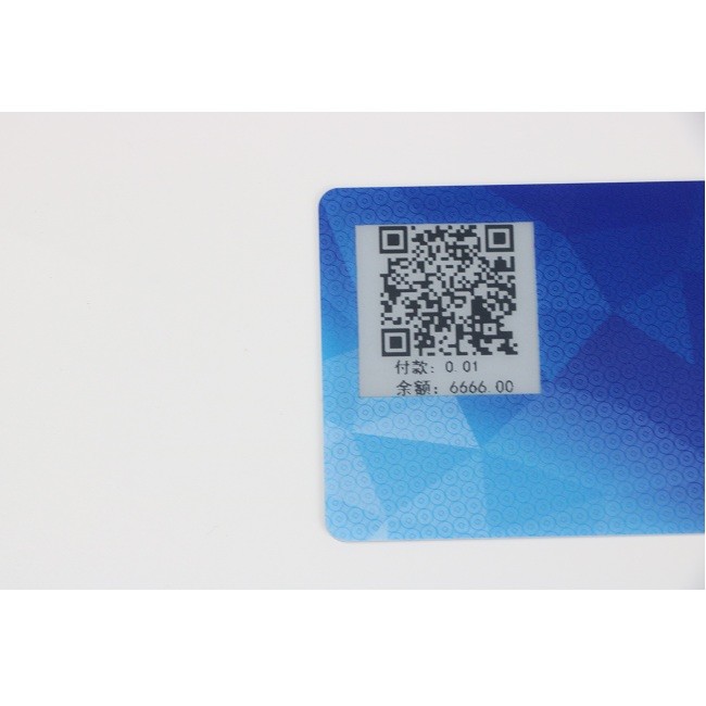 Best Customized ISO7816 Smart Chip Card E Ink Printed Display 1.0mm thickness wholesale