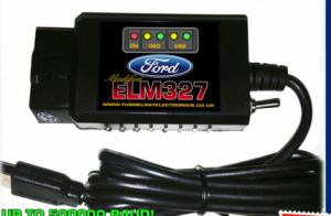 Best New Black USB Modified ELM327 Elmconfig Forscan Ford Focus Mondeo Kuga S-Max wholesale