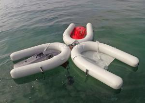 Best White Grain Motor Boat Station Jetski C Shape Jet Ski Floating Dock Inflatable Floating Jet Ski C Dock For Yacht wholesale