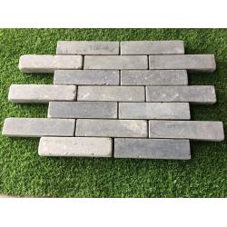 China Blue Limestone Antique Wall Bricks,Flooring Tiles,Walkway Pavers,Stepping Patios for sale
