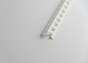 Best Matt / Shiny Surface Plastic Corner Profile , Custom Rigid PVC Corner Trim wholesale