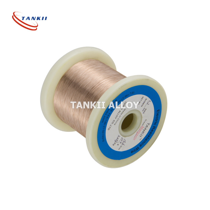 Best 0.2mm Low Resistivity 6j13 Maganin Wire Coil , Electric Resistance Wire wholesale