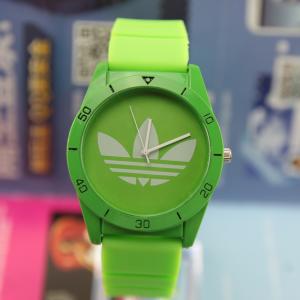 Classic Adidas Sport Wrist Watches , Colorful Silicone Wrist Watch