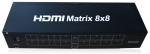 HDMI 8x8 matrix with RS232 remote control HDCP CEC