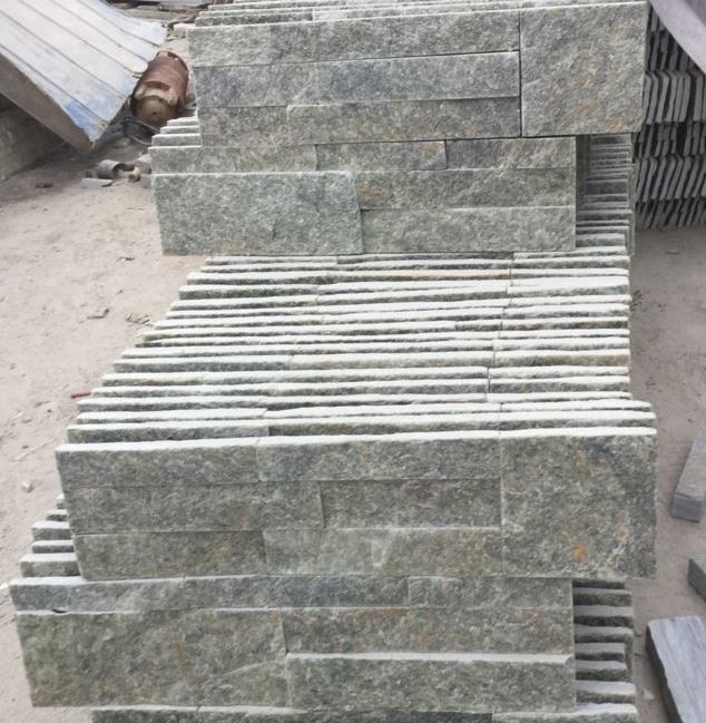 Green Quartzite S Clad Stone Panel,Indoor S Clad Culture Stone,Outdoor S Clad for sale