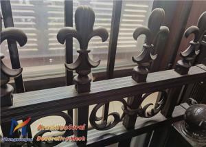 Best Black Wrought Iron Garden Fence Panels 16 Gauge Welded Wire Mesh wholesale