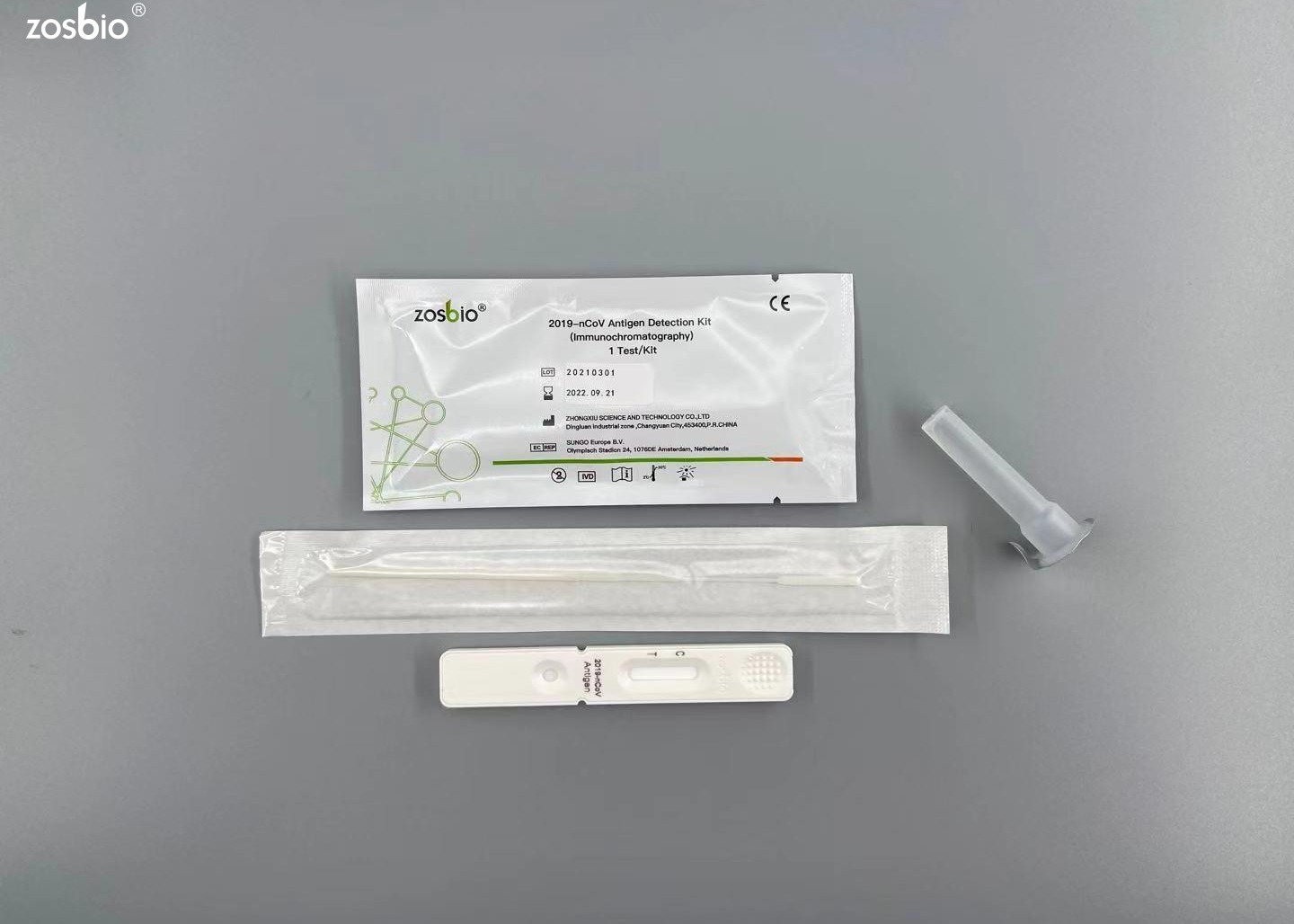 Best NCoV Rapid Ag Test Kit Immunochromatography Negative Result wholesale