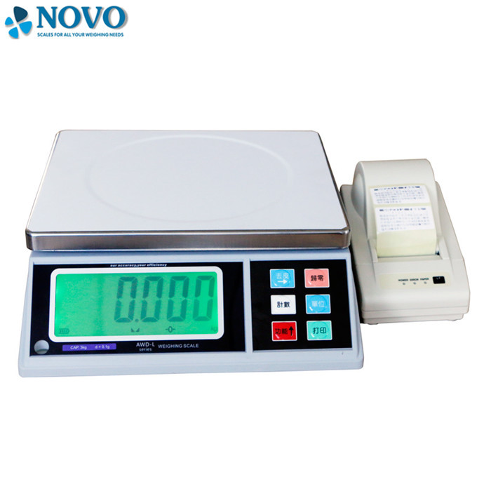 white electronic digital weighing scale / high precision weighing scales