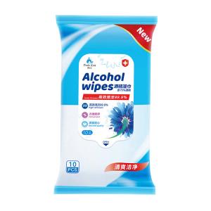 Best High Efficiency Alcohol Based Hand Wipes / Alcohol Surface Wipes Easy Use wholesale