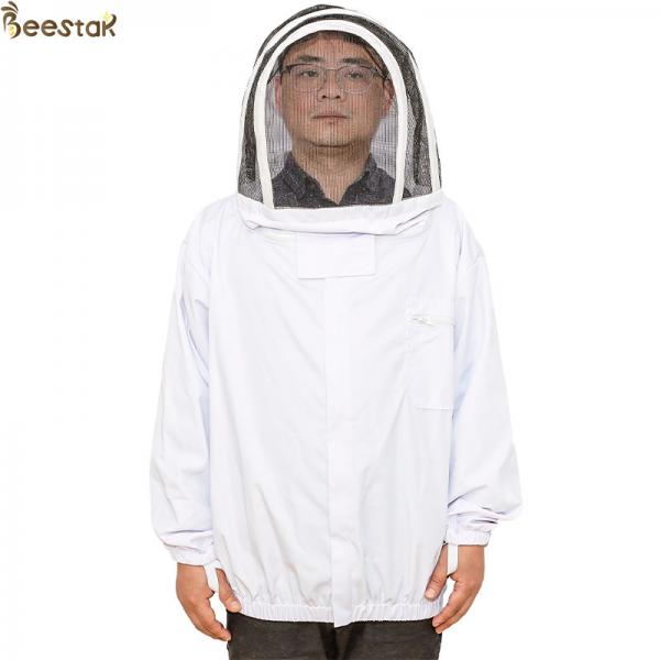 Cheap Economic Bee Jacket With Zippered Hood Beekeepers Protective Clothing S-2XL for sale