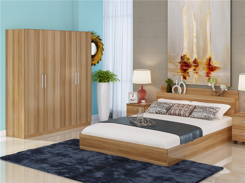 Best Low Price Modern minimalist type 1.2 meters 1.5 meters 1.8 meters double bed containing Japanese tatami bed storage. wholesale