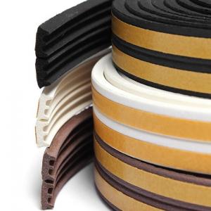 Best Flexible medium density sponge silicone rubber flat seal strip wholesale