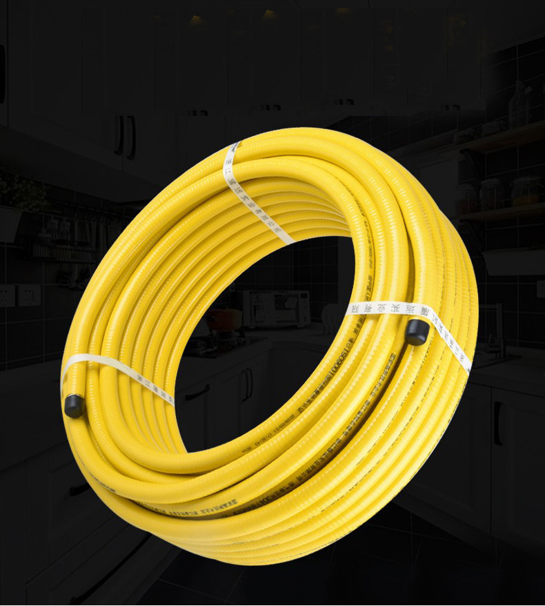 Best Stationary Gas Pipe Flexible Hose Outer Dia 16.8 mm for Kitchen wholesale