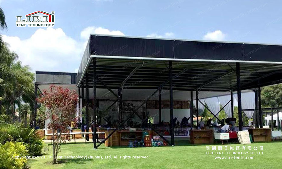 Best Good Quality Thermo Roof Cube Structure Car Show Tent from Liri Tent wholesale