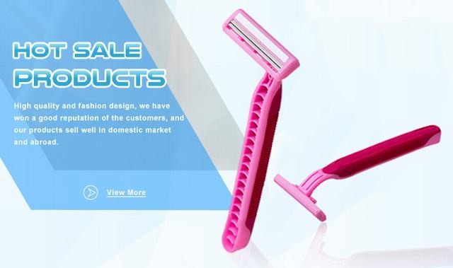 Fixed Head Twin Blade Disposable Razor Any Color Available With Iso Certificate