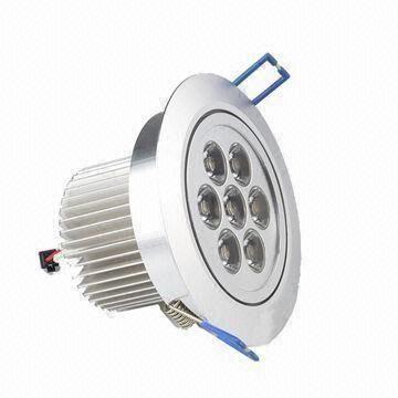 Best 7W LED Downlight, Replacement for Old 60W Bulb, CE-/RoHS-approved, 90 to 265V AC Voltage wholesale