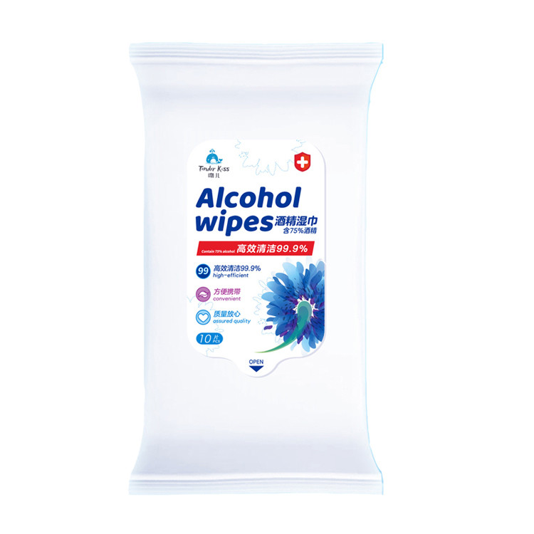 Best Family And Office  Alcohol Based Cleaning Wipes 10 Pcs Ft Pack With Flip Top wholesale