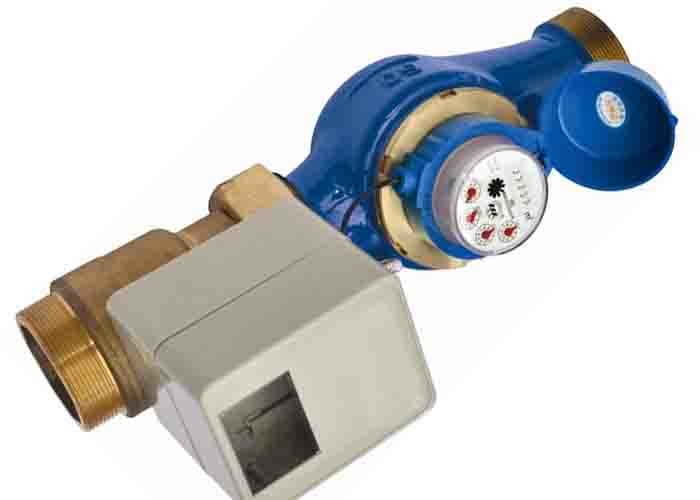 Best RF Type Ball Valve Prepaid Water Meters DN50 ISO 4064 IC Card With Multi Jet wholesale