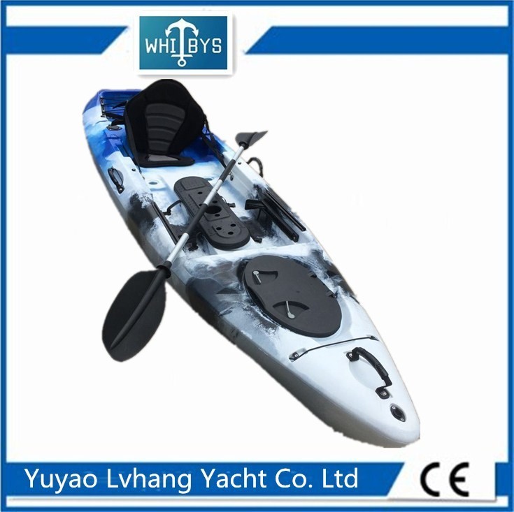 Best PE Rudder Seak Cruise Kayak Compact Single Seat Easy To Maneuver UV Resistant wholesale