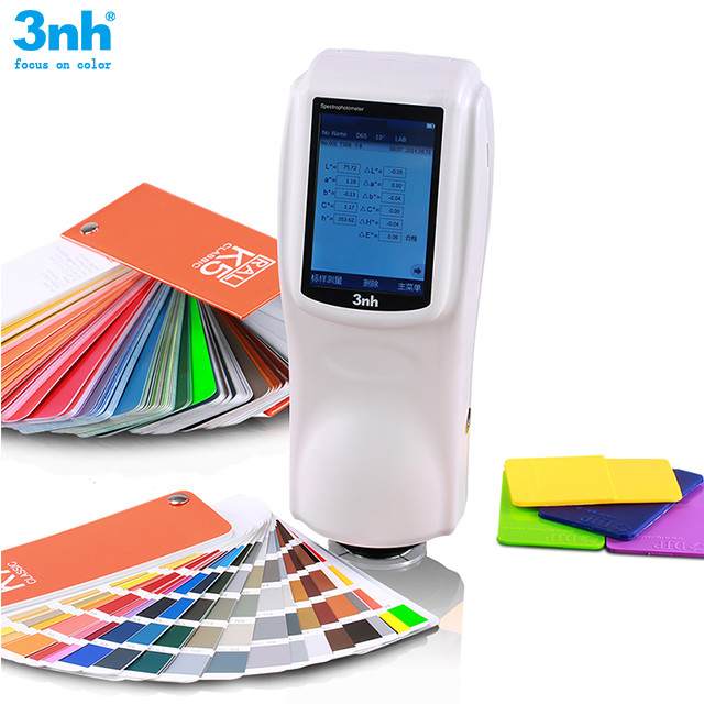 Best Paper color fastness tester cheap 45/0 spectrophotometer NS800 3nh vs BYK 6801 and Xrite exact density meter wholesale
