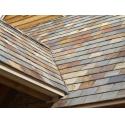 Multicolor Slate Roof Tiles Rusty Roof Slates Natural Slate Roofing for sale