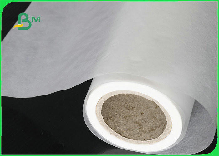 Best White / Colored Glassine Paper Roll Food Grade 17GSM Jumbo Roll For Label Printing wholesale