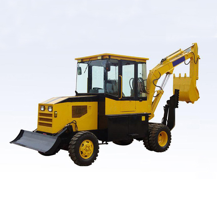 Best Mini Excavator Crawler Price JHL65 Long Beam Wheel Wheeled Excavator wholesale