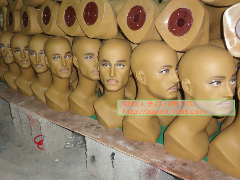Cheap Supply male mannequin head, wig mannequin head for sale