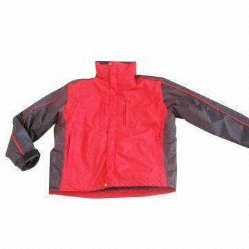 Best Men's Ski Jacket with 190T Polyester Lining and SBS Zippers wholesale