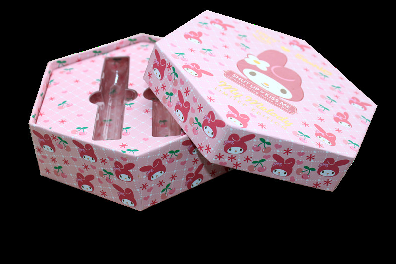 Buy cheap Empty Paper Custom Makeup Packaging Containers Special Shaped Customized from wholesalers