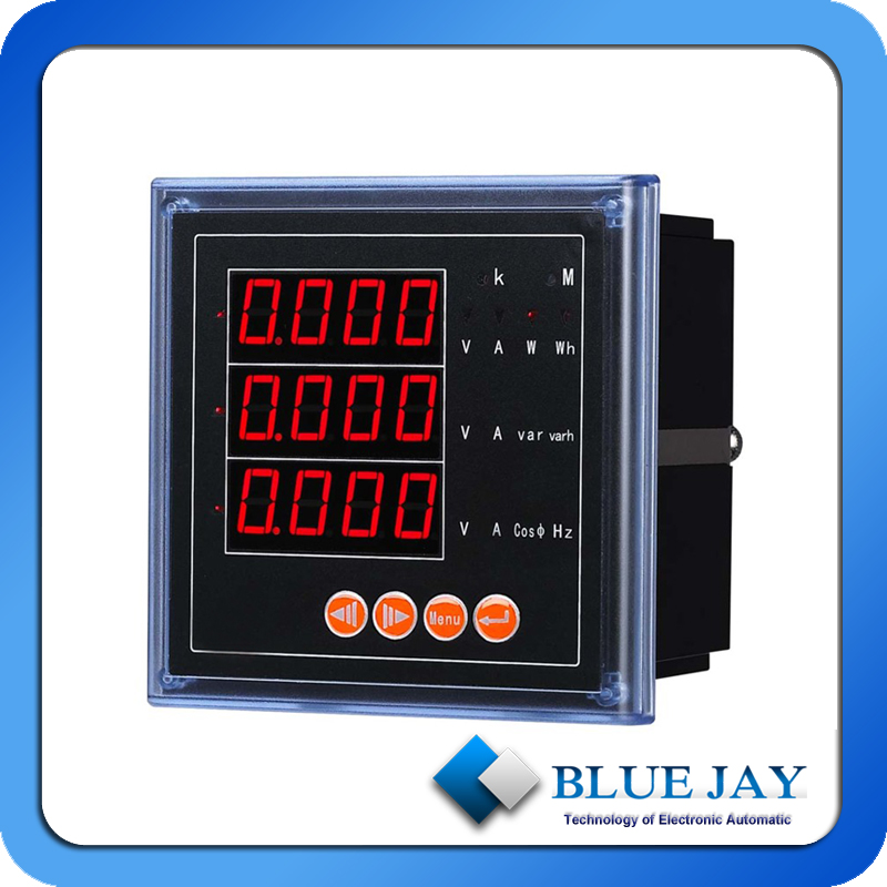 Cheap Three-phase harmonic filter multifunctional power meter with transmitting for sale