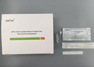 Best Coronavirus Saliva Sputum Ag Rapid Test Kit Usage Manual Principle Of Detection wholesale
