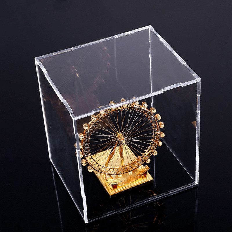 Best Square Counter Acrylic Display , Case Plastic Stand Clear Storage Box Jars With Lids wholesale
