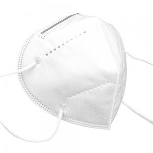 Best 4 Ply Disposable Protective KN95 Respirator Mask Melt Blown Fabric Material wholesale