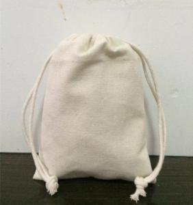 Best 8x10 Fashion Cotton Drawstring Pouch Bag wholesale