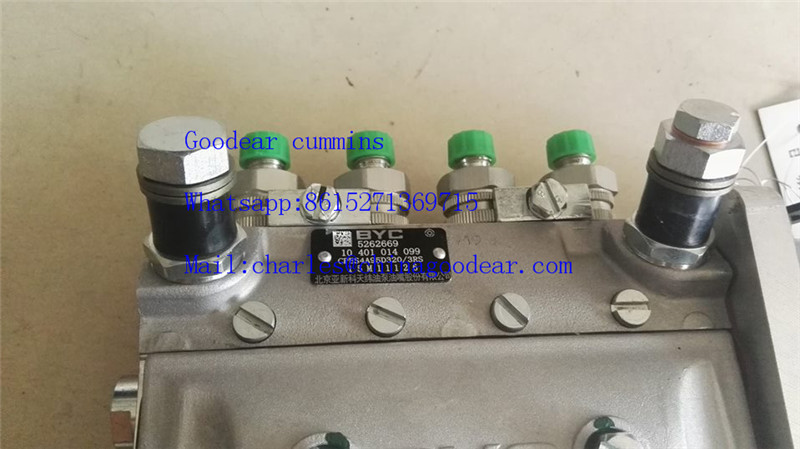 Dongfeng 4BT diesel engine fuel injection pump 5262669 for sale