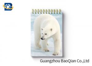 Best Polar Bear Animal Custom Spiral Notebooks School Stationery Set 3D Printing Cover wholesale