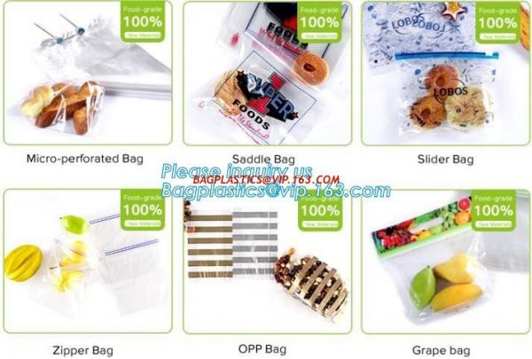slider ziplock bag doypack zipper/ECO-friendly slider bag, Slider Bags Stand Up Slider Bags For Food, frosted zipper loc