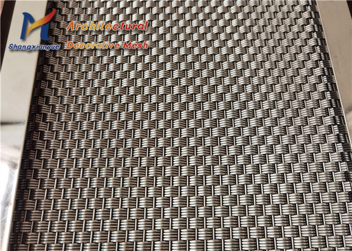 Best Cladding Partitions Elevator Mesh 2.0mm Decorative Woven Wire Mesh wholesale