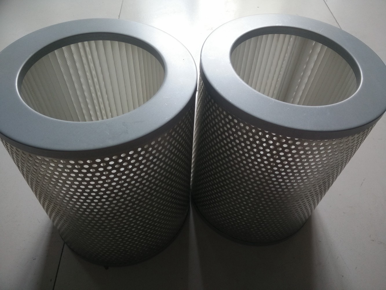 Foldable Industrial Replacement Dust Cartridge Filter Element 518m³/hour for sale