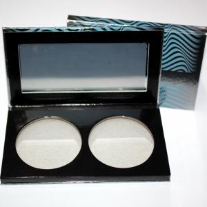 Best 2 Pans Diam 59MM Contour Highlight Palette With Outer Shiny Silver Paper wholesale