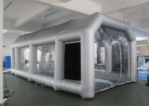 Best Outdoor Inflatable Spray Booth With Two Blowers Removeable Filter wholesale