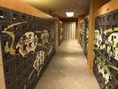 Best Graffiti Proof Office Storage Lockers , Four Tier Lockers With Printing Door wholesale