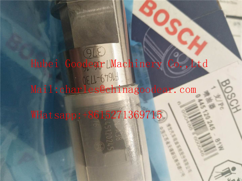 Bosch fuel injector 0445120245 for kamaz diesel engine in stock for sale