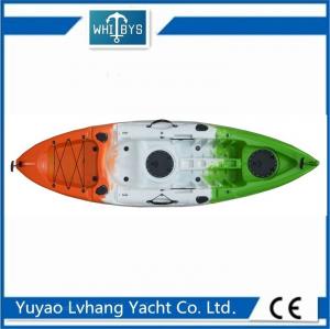 Best LLDPE HDPE Material Sit On Top Sea Kayak Single Boat Recreational Touring wholesale