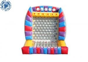 Best 0.55mm Plato PVC Tarpaulin Inflatable Carvinal Game Rental / Giant Inflatable Plinko Prize Game wholesale