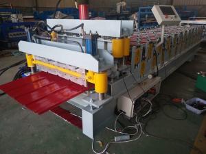 Best 5 Kw Door Frame Roll Forming Machine , 6-12m / Min Working Speed Ibr Sheet Making Machine wholesale