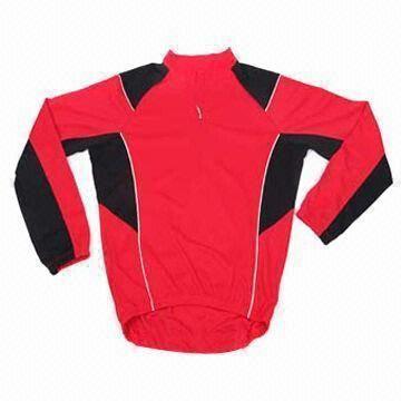 Best Cycling Jersey with Coolmax Fabric and EN471 Reflective Piping wholesale