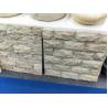 Beige Travertine Mushroom Stone,Yellow Stone Wall Cladding,Pillar Wall Tiles for sale